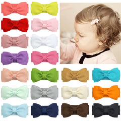 Tergy baby girls snap hair clip 20 colors pack showing versatile colors for daily outfits