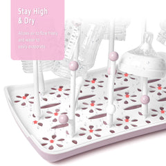 Termichy baby bottle drying rack BPA-free material for safe air drying.
