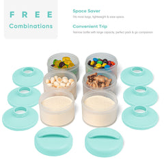 Termichy BPA-free food-grade plastic preserves powder freshness for safe baby feeding.