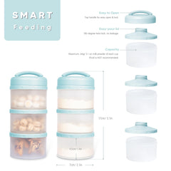 Termichy stackable dispenser compact pack demonstrated for portable use