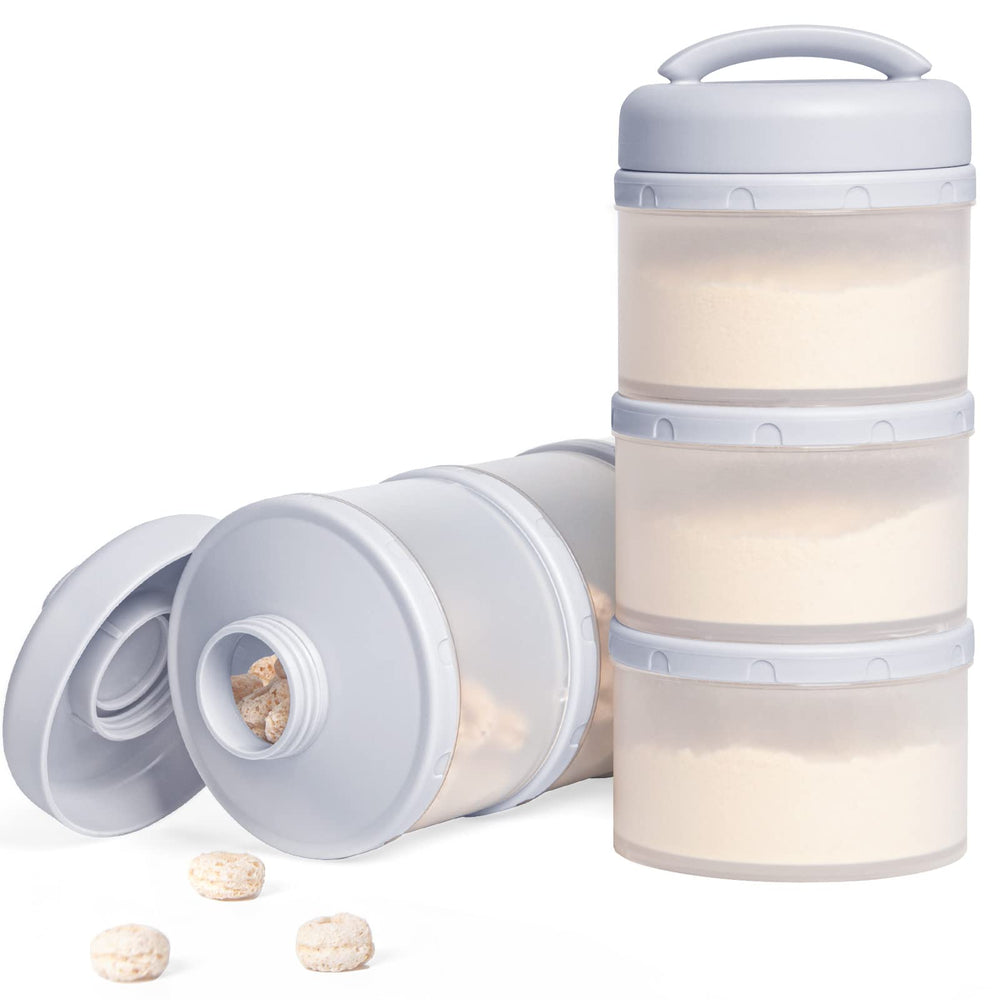 Termichy stackable dispenser compartments open for easy loading on the go.