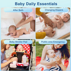 TEROBABI multi-functional portable pad ideal for travel and outings.