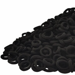 Tesvyns 300Pcs packaging closeup showing value-filled set for quick hairstyles.