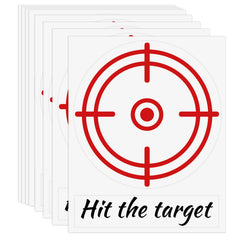 TESWEY toilet target stickers applied inside the bowl for easy potty training.