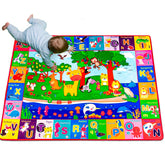 teytoy Baby Cotton Play Mat front view shows plush surface for cozy tummy time sessions.