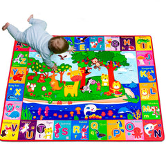 teytoy Baby Cotton Play Mat front view shows plush surface for cozy tummy time sessions.