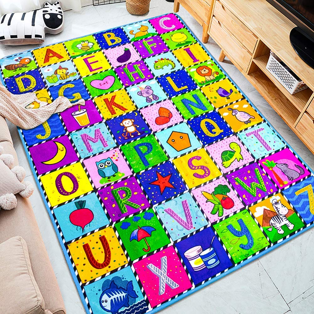 teytoy Baby Cotton Play Mat with plush surface for gentle, comfortable play.