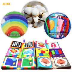 teytoy my first soft book cute characters stimulate visual attention and recognition.