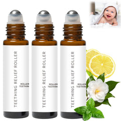 TFLAOH Velaria Teething Roller packaging showing compact on-the-go design for soothing moments.