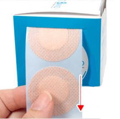 Thank You Band Hide & Protect Care packaging display showing long-lasting nipple cover solution.