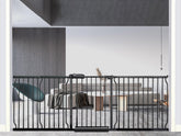 Thasamm heavy-duty gate extensions-wide for wider openings.