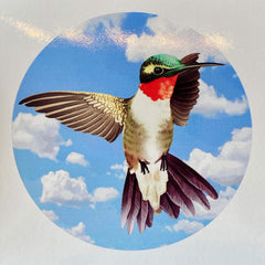 The Decal Empire adhesive close-up shows strong, flexible backing for doors.