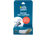 The First Years Deluxe Nail Clipper with fold-away magnifier for precise baby nail trimming
