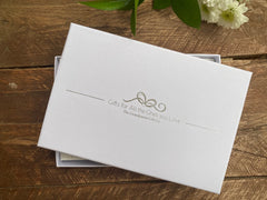 The Grandparent Gift Co Growing in Faith stitched edge detail adds heirloom appeal for gifting