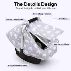THE KENKYO 360° protection blocks wind and dust for quiet, content rides