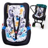 THE KENKYO infant car seat insert with soft cushion for cozy rides
