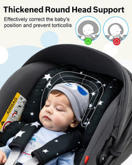 THE KENKYO infant insert breathable air mesh keeps baby cool in warm weather