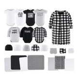 The Peanutshell baby layette monochrome bodysuits for easy everyday wear