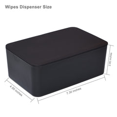 The Revenant wipes dispenser inside view shows generous capacity and organized storage.