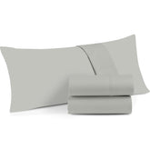 The Sky Bedding toddler pillowcase set 13x18 fabric closeup highlights breathable Egyptian cotton softness