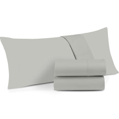 The Sky Bedding toddler pillowcase set 13x18 fabric closeup highlights breathable Egyptian cotton softness