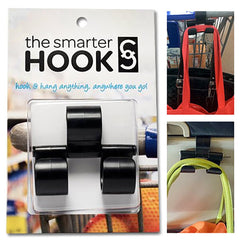 The Smarter Hook portable design fits purses for on-the-go organization