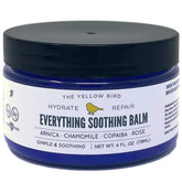 The Yellow Bird Foot and Body Balm tube packaging for on-the-go moisture.