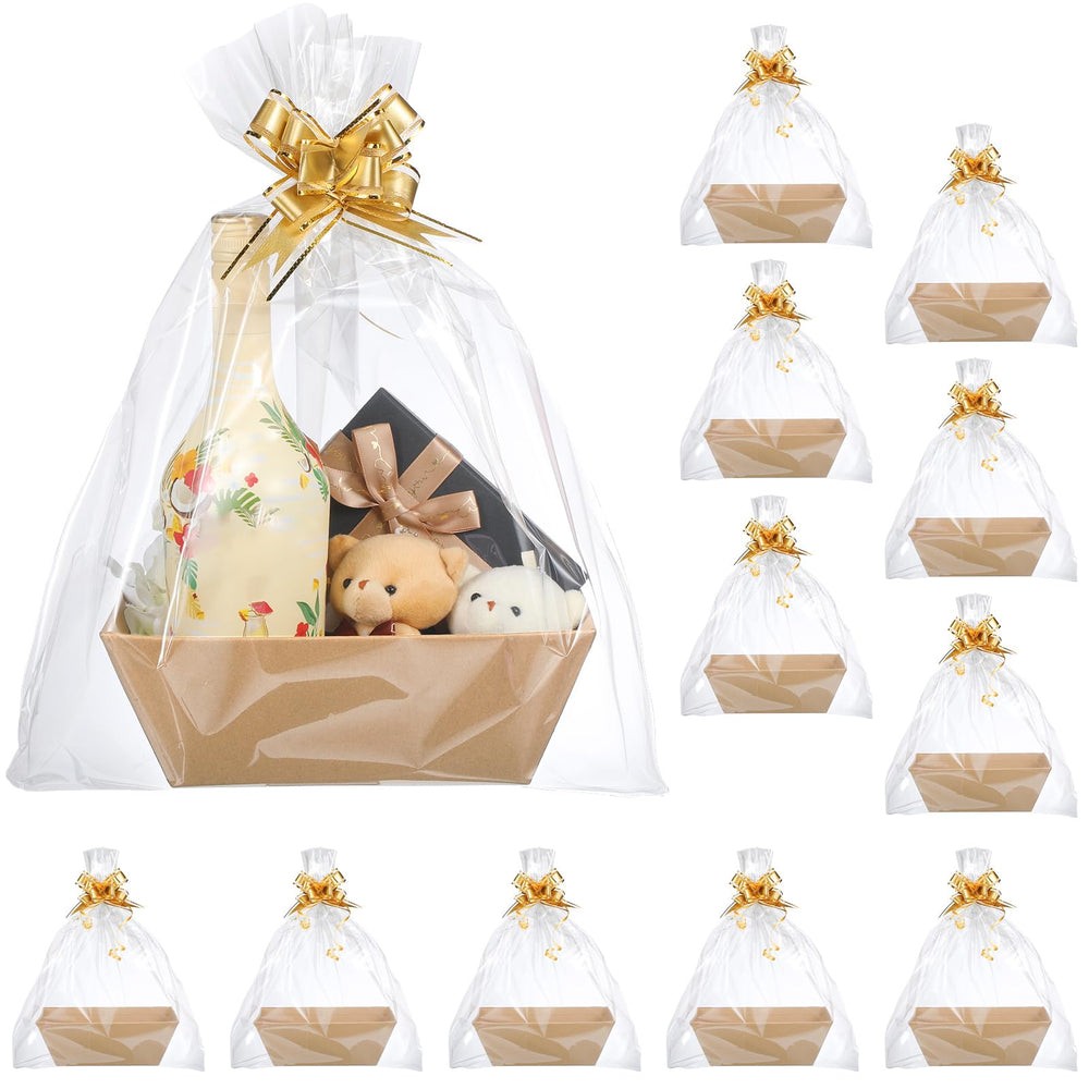 Thenshop gift basket set shows empty basket ready for personalization and gifting