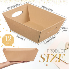 Thenshop cardboard tray provides sturdy base for organized gift presentation