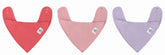 The Ollie baby bib moisture-wicking hero keeps skin dry during drool and meals.