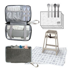THEO'S baby-led-weaning clutch hero image for on-the-go, mess-free meals.