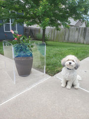 Therafin Pet Barrier suitable for indoor use with temporary outdoor setups.