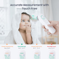 ThermoQuick object mode provides accurate surface temperature readings for objects.