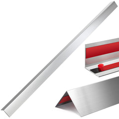 Therwen 10pcs stainless steel corner guards pack protects walls from daily bumps