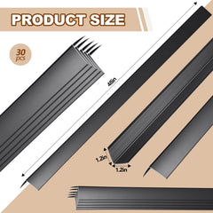 Therwen metal corner guard close-up highlighting corrosion-resistant aluminum.