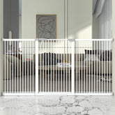 THEYFIRST 41-inch extra tall gate overview, showcasing tall height for pet and child safety in doorways