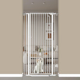 THEYFIRST 57-inch gate tall frame provides a secure barrier for taller cats.