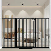 THEYFIRST dog gate shows 40.55-inch height for added safety