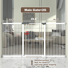 THEYFIRST expansion kit widens the gate for larger doorway openings.