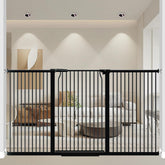 THEYFIRST walk-through door gate 40-55in height for easy passage while containing children and pets.