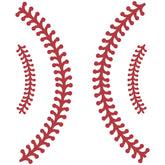 THEYGE baseball stitches wall decal on ceiling creates bold sports-themed ceiling decor