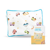 THINK GOOD TOTS luxurious toddler pillow 13x18 with ergonomic support for growing spines