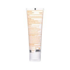 Thinkbaby SPF 50+ label close-up highlighting broad spectrum protection