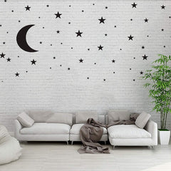 thovorrnl stars wall decal varied sizes - playful ceiling accent