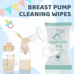 Threlaco baby accessories cleaning wipes applied to shields and bottles