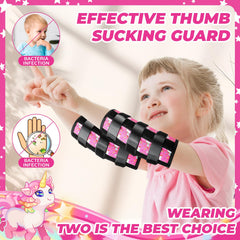 Threlaco elbow fixator close-up highlights soft cotton lining and skin-friendly material