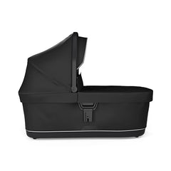 Thule bassinet black removable perforated mattress for easy cleaning on the go