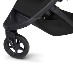 Thule Spring Stroller compact-fold-self-standing simplifies storage and transport.