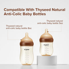 Thyseed anti-colic bottle 5oz nipple for gentle feeding and consistent flow
