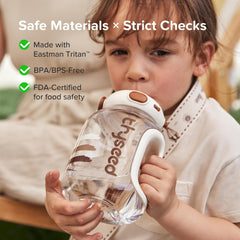 thyseed toddler water bottle straw removable for easy cleaning